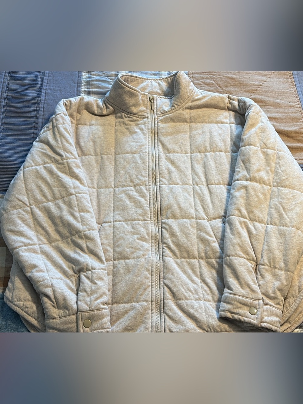 Women’s size XL Z-Supply cream Heathered jacket